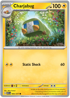 Charjabug 65/295 from Ascended Heroes