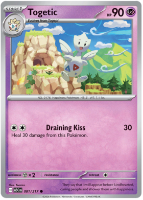 Togetic 81/295 from Ascended Heroes