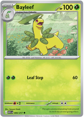 Bayleef 9/295 from Ascended Heroes