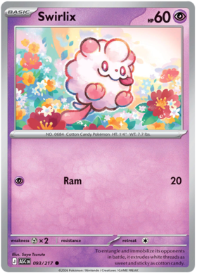 Swirlix 93/295 from Ascended Heroes