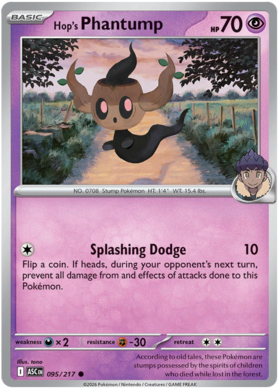 Hop's Phantump 95/295 from Ascended Heroes