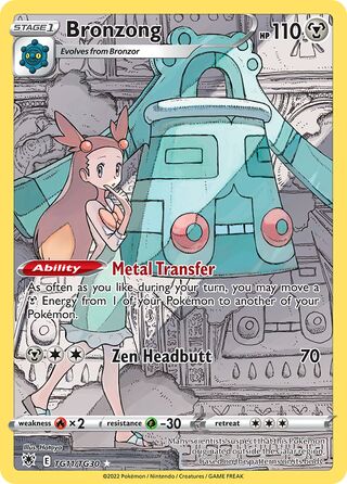 Bronzong 11/30 from Astral Radiance (Trainer Gallery)