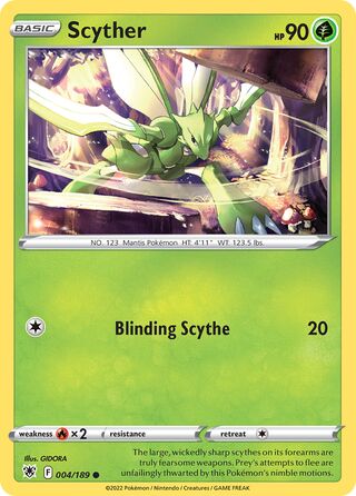 Scyther 4/216 from Astral Radiance
