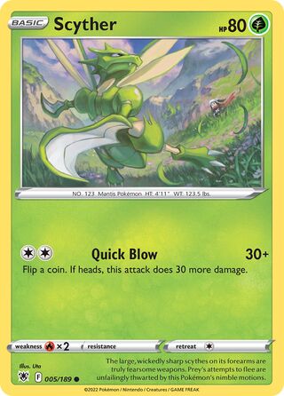 Scyther 5/216 from Astral Radiance