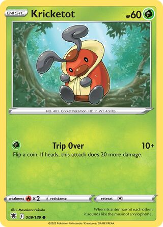 Kricketot 9/216 from Astral Radiance