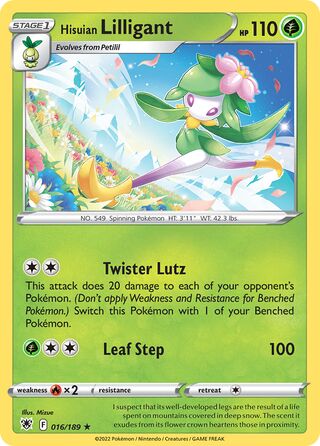 Hisuian Lilligant 16/216 from Astral Radiance