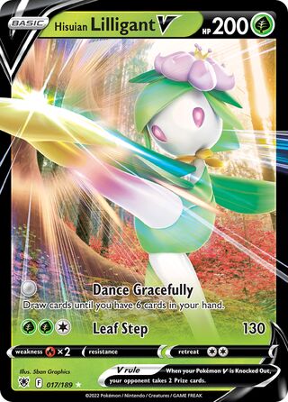 Hisuian Lilligant V 17/216 from Astral Radiance