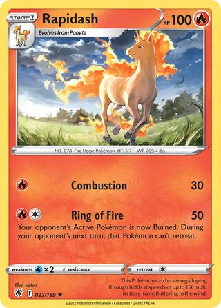 Rapidash 22/216 from Astral Radiance
