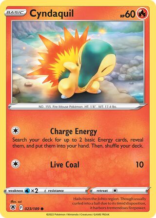 Cyndaquil 23/216 from Astral Radiance