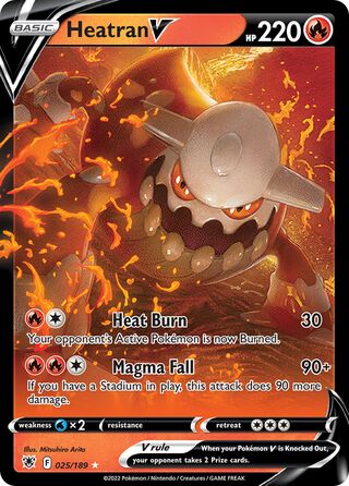 Heatran V 25/216 from Astral Radiance