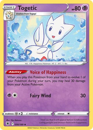 Togetic 56/216 from Astral Radiance