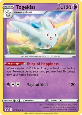Togekiss 57/216 from Astral Radiance
