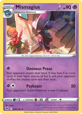 Mismagius 59/216 from Astral Radiance