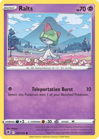 Ralts 60/216 from Astral Radiance