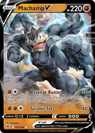 Machamp V 72/216 from Astral Radiance