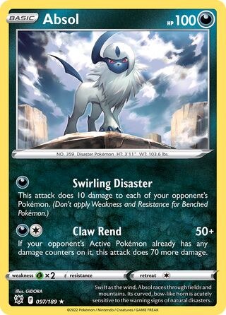 Absol 97/216 from Astral Radiance