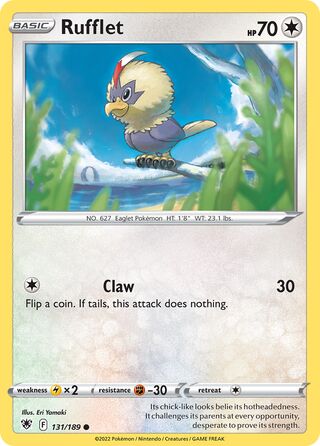 Rufflet 131/216 from Astral Radiance
