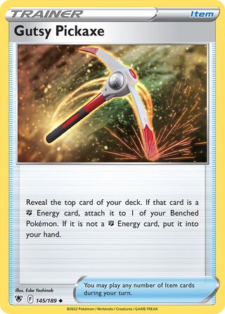 Gutsy Pickaxe 145/216 from Astral Radiance