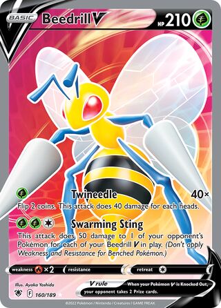 Beedrill V 160/216 from Astral Radiance
