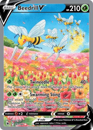 Beedrill V 161/216 from Astral Radiance