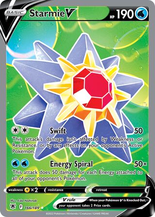 Starmie V 166/216 from Astral Radiance
