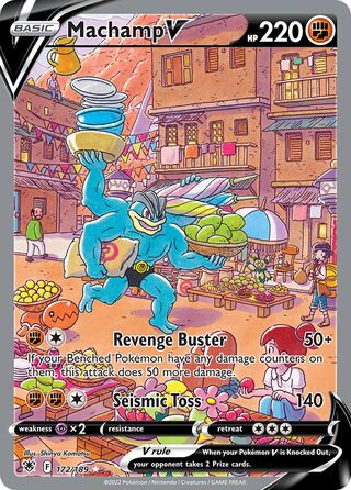 Machamp V 172/216 from Astral Radiance