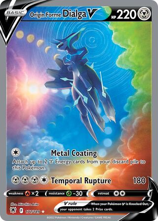 Origin Forme Dialga V 177/216 from Astral Radiance