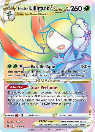 Hisuian Lilligant VSTAR 190/216 from Astral Radiance
