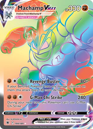 Machamp VMAX 194/216 from Astral Radiance