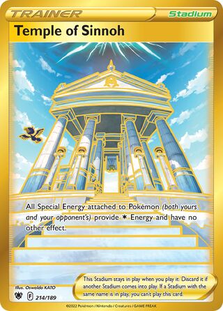 Temple of Sinnoh 214/216 from Astral Radiance