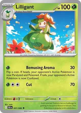 Lilligant 7/172 from Black Bolt