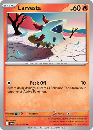 Larvesta 15/172 from Black Bolt
