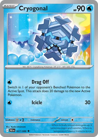 Cryogonal 27/172 from Black Bolt
