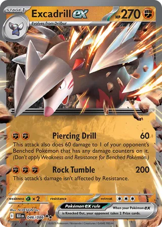 Excadrill ex 46/172 from Black Bolt