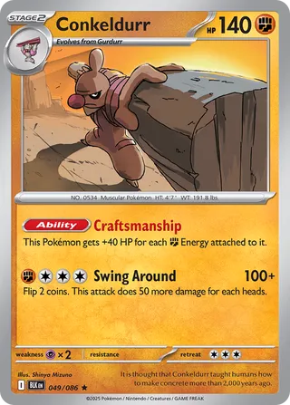 Conkeldurr 49/172 from Black Bolt