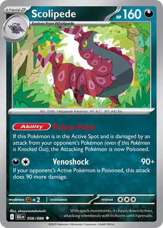 Scolipede 56/172 from Black Bolt