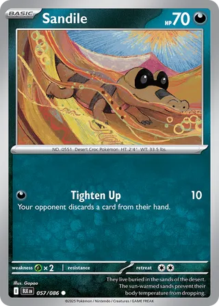 Sandile 57/172 from Black Bolt