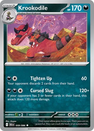 Krookodile 59/172 from Black Bolt
