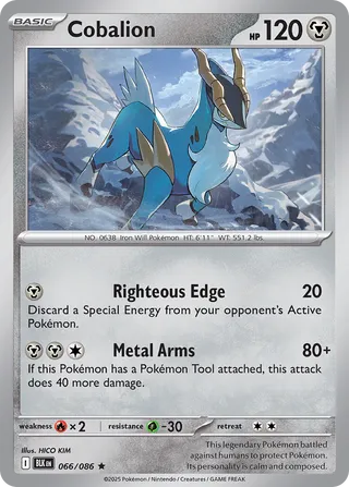 Cobalion 66/172 from Black Bolt