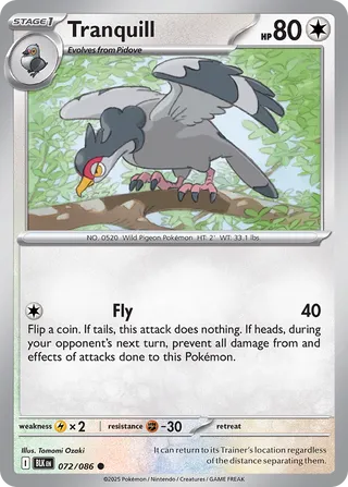 Tranquill 72/172 from Black Bolt