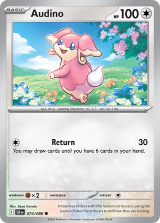 Audino 74/172 from Black Bolt
