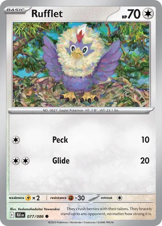 Rufflet 77/172 from Black Bolt