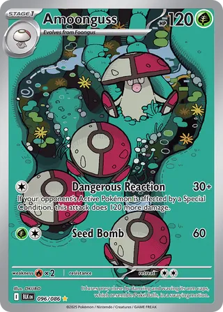 Amoonguss 96/172 from Black Bolt