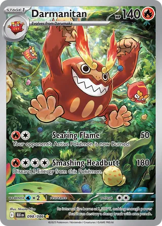 Darmanitan 98/172 from Black Bolt