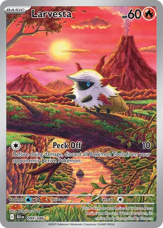 Larvesta 99/172 from Black Bolt