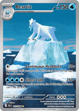 Beartic 110/172 from Black Bolt