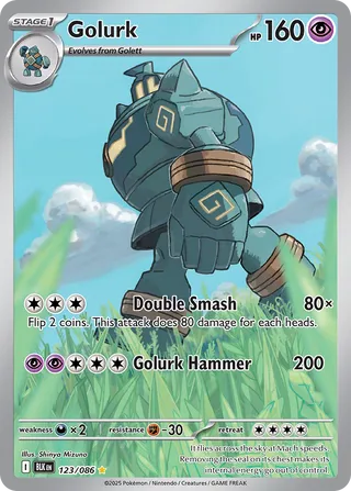 Golurk 123/172 from Black Bolt