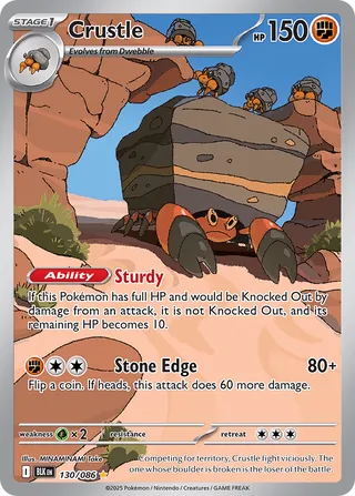 Crustle 130/172 from Black Bolt