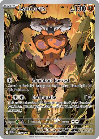Landorus 131/172 from Black Bolt