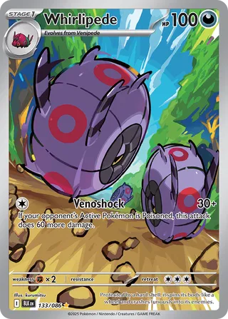 Whirlipede 133/172 from Black Bolt